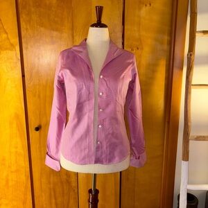 Brooks Brothers Women's Pink Button-Down Shirt